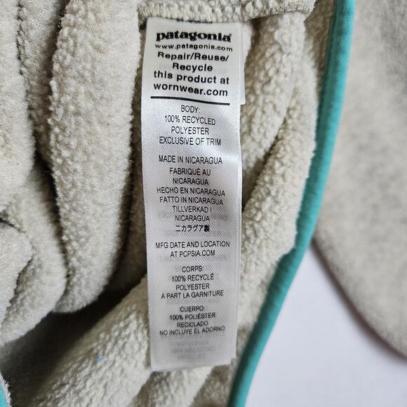 PATAGONIA Lightweight Synchilla Snap-T Pullover Fleece Jacket Womens XS 25455 - Picture 12 of 16